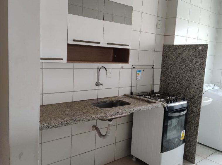 apartamento de 2 quartos no Residencial Pedra da Lua