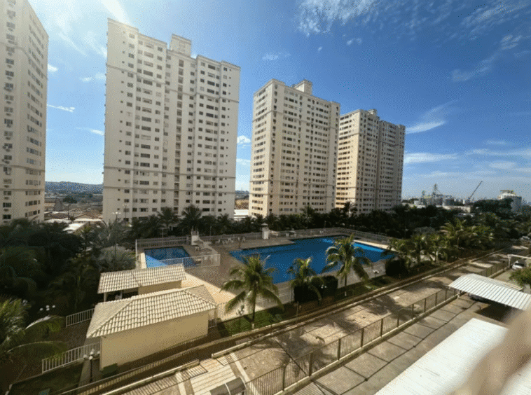 vista 3 no ap Borges Landeiro Tropicale 3 Quartos
