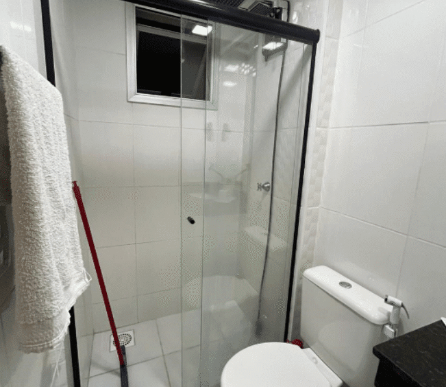 Banheiro 1 (foto 1) no Apartamento de 2 Quartos no Borges Landeiro Tropicale