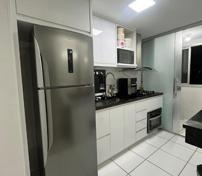 Cozinha (foto 1) no Apartamento de 2 Quartos no Borges Landeiro Tropicale