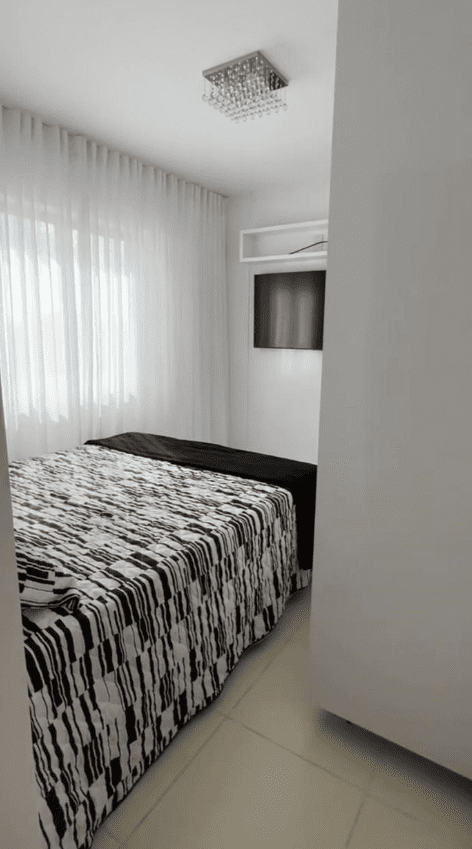 Quarto 1 (foto 1) Apartamento de 2 Quartos no Borges Landeiro Tropicale