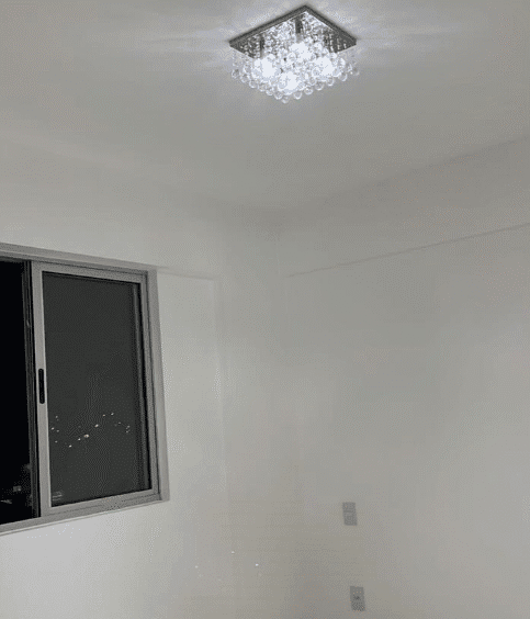 Quarto 2 no Apartamento de 2 Quartos no Borges Landeiro Tropicale