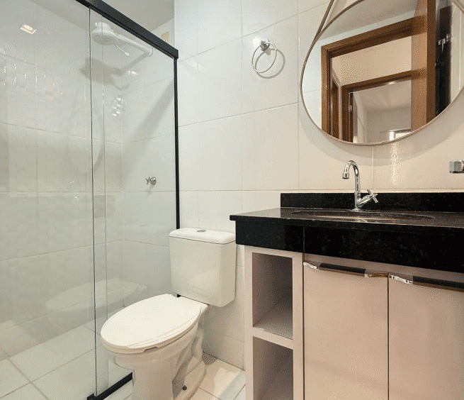 Banheiro 2 do Apartamento no Cândida de Morais