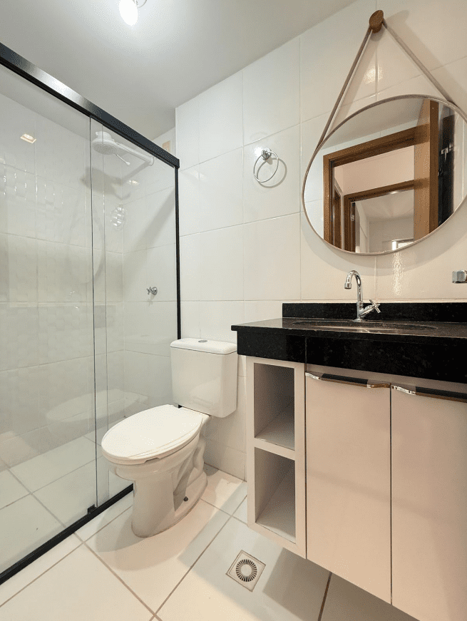 Banheiro 2 do Apartamento no Cândida de Morais