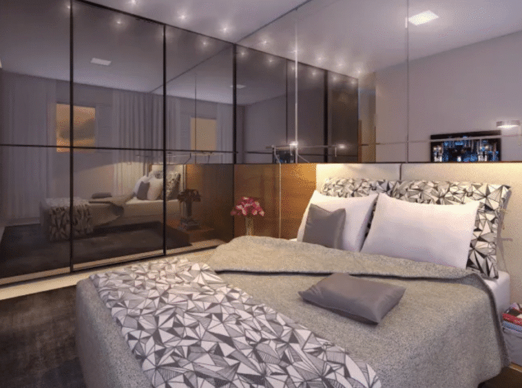 quarto 1 do Apartamento no Condomínio Porto Ipê