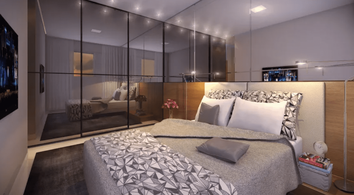 quarto 1 do Apartamento no Condomínio Porto Ipê
