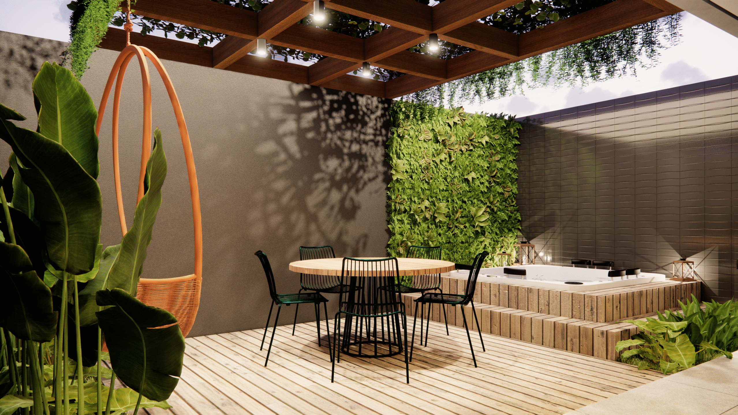 Área privativa Sobrado no House Garden