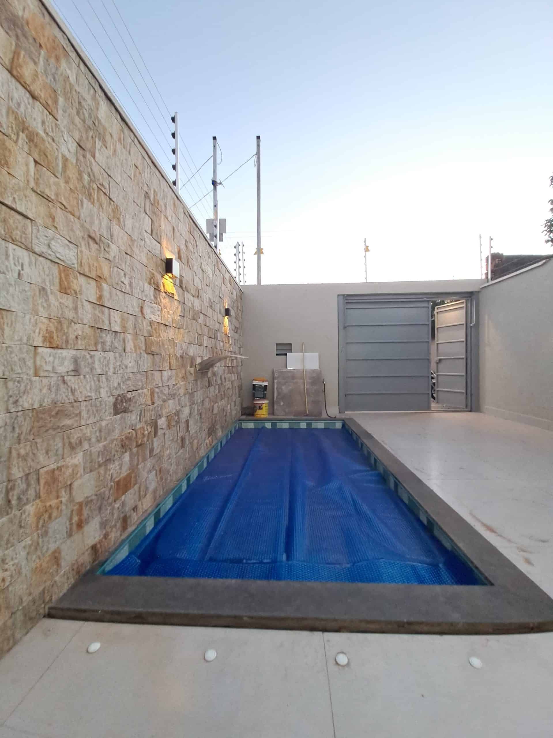 Ângulo 1 da Piscina da Casa no Jardim Belvedere