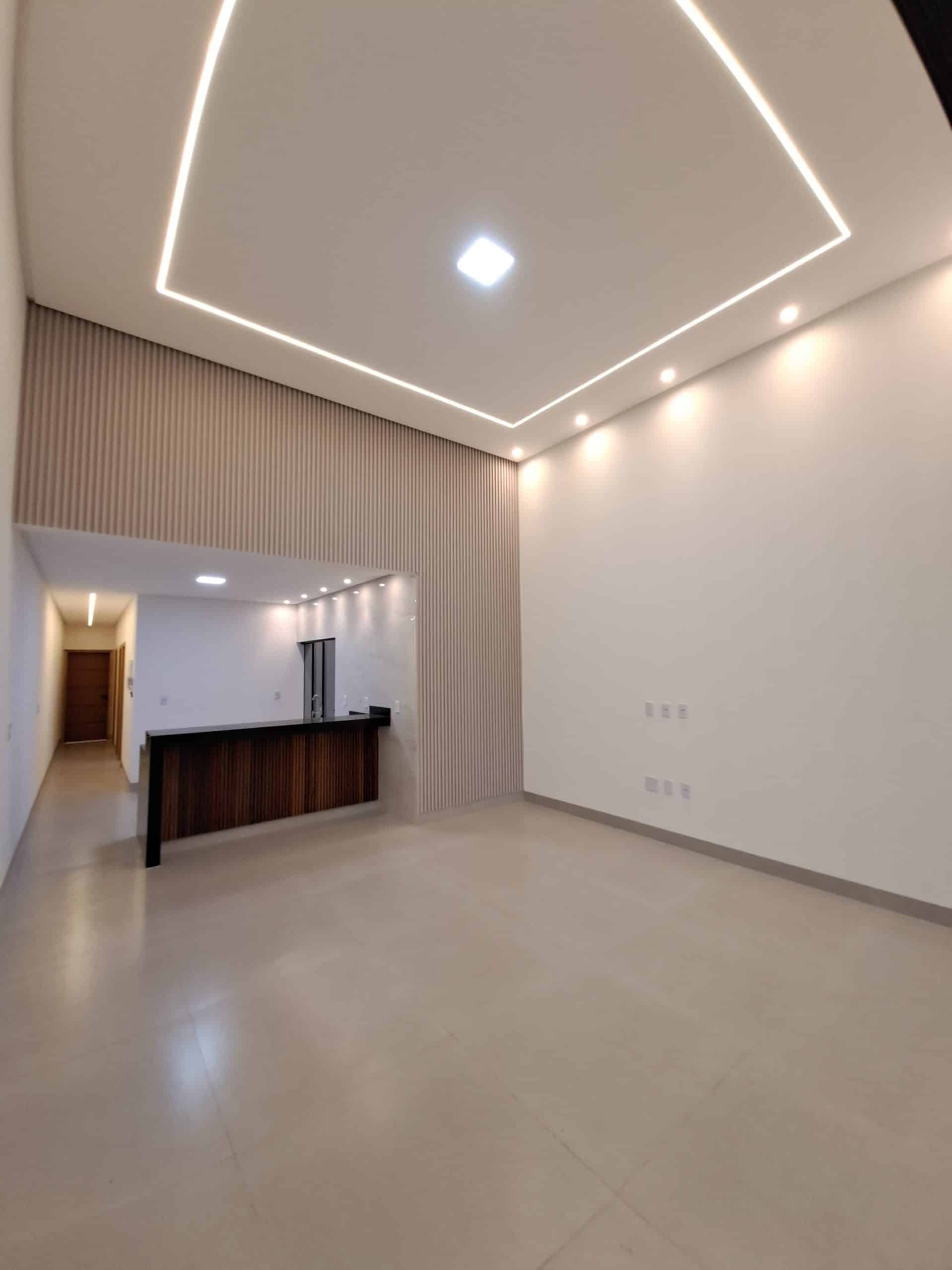 Ângulo 2 da sala na Casa no Jardim Belvedere