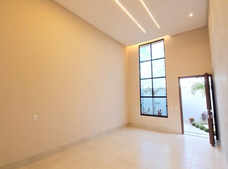 Ângulo 2 da sala da Casa no Jardim Gramado