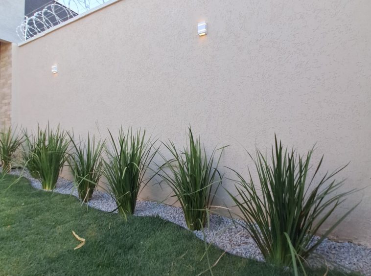 Paisagismo da Casa á Venda no Novo Planalto