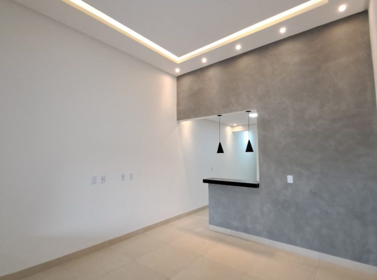Ângulo 3 da sala da Casa á Venda no Novo Planalto