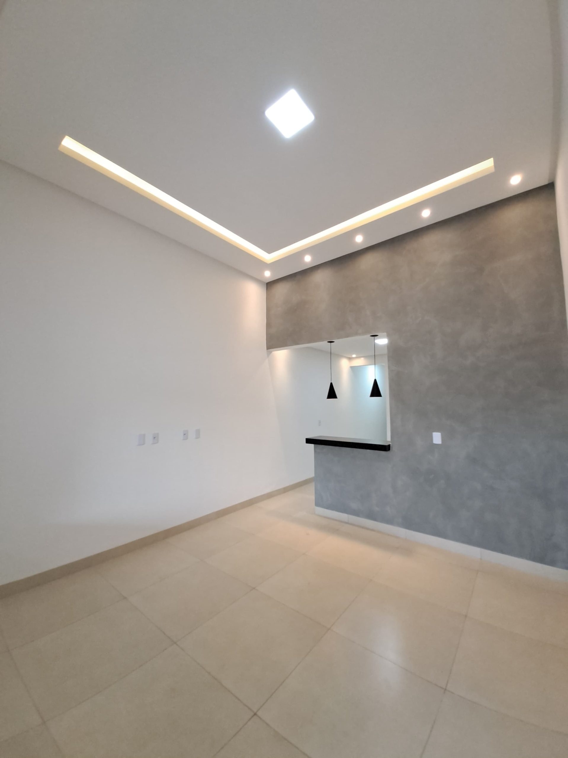 Ângulo 3 da sala da Casa á Venda no Novo Planalto