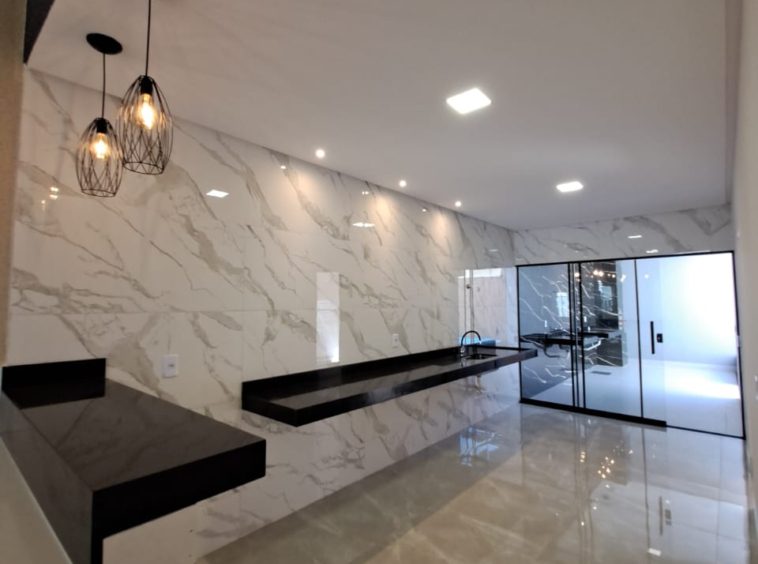 cozinha 2 da casa no Residencial Morumbi Goiânia