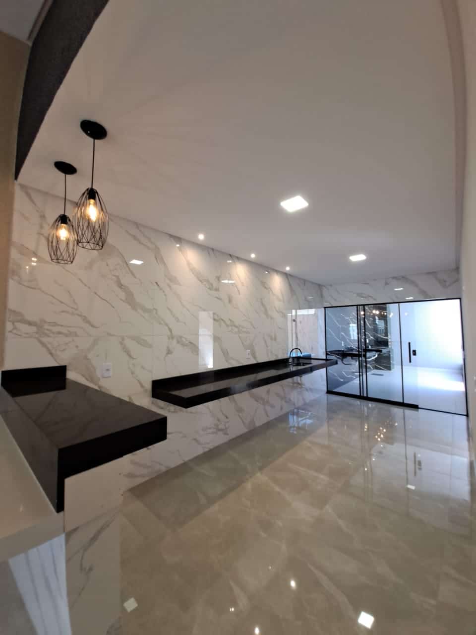 cozinha 2 da casa no Residencial Morumbi Goiânia