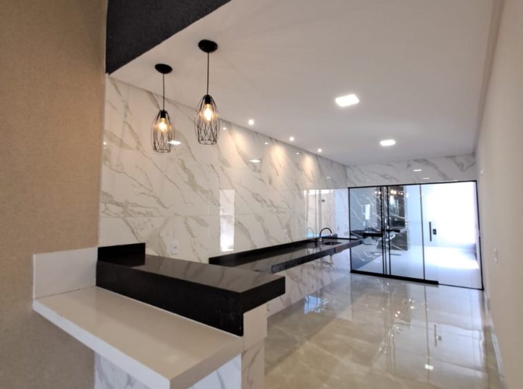 cozinha 1da casa no Residencial Morumbi Goiânia