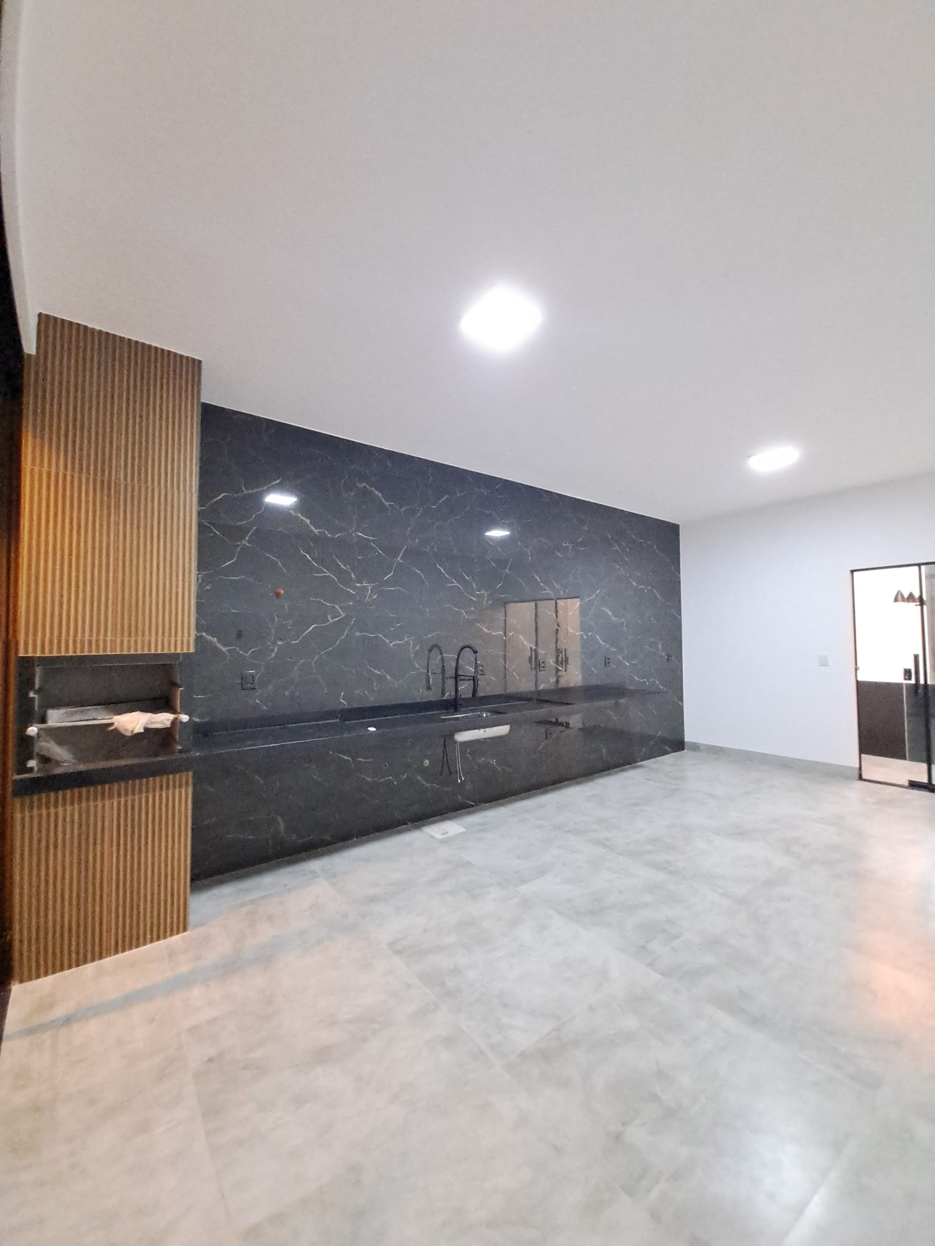 Ângulo 1 da Área Gourmet da Casa á venda no Setor Fim Social