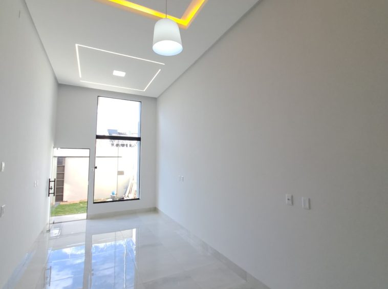 Ângulo 2 da Sala da Casa no Residencial Alice Barbosa
