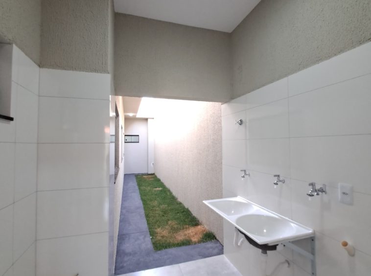 Área de Serviço da Casa no Residencial Alice Barbosa