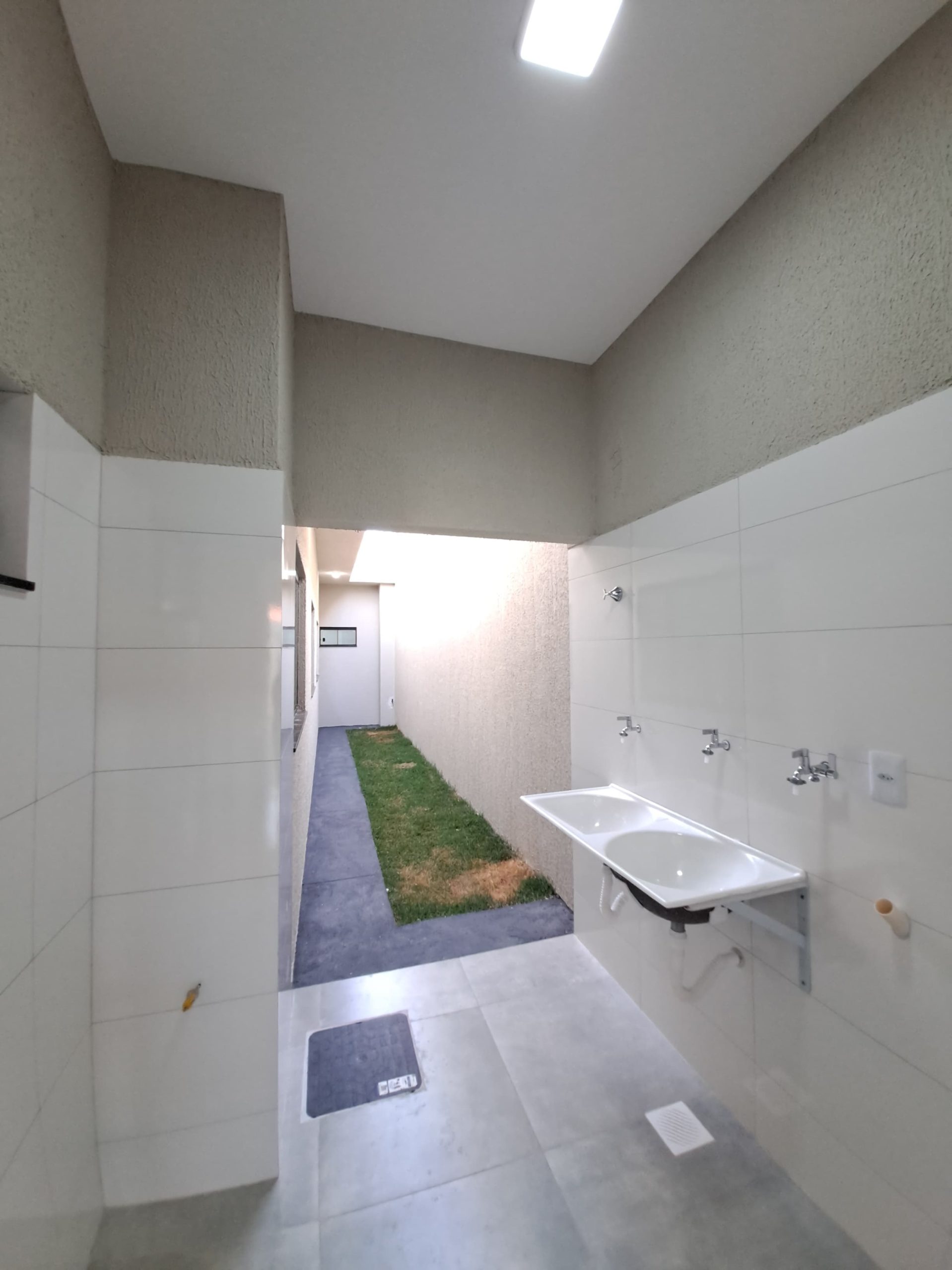 Área de Serviço da Casa no Residencial Alice Barbosa