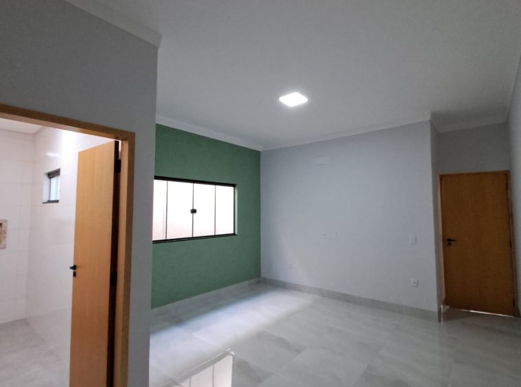 Ângulo 1 da Suíte 1 da Quarto da Casa no Residencial Alice Barbosa