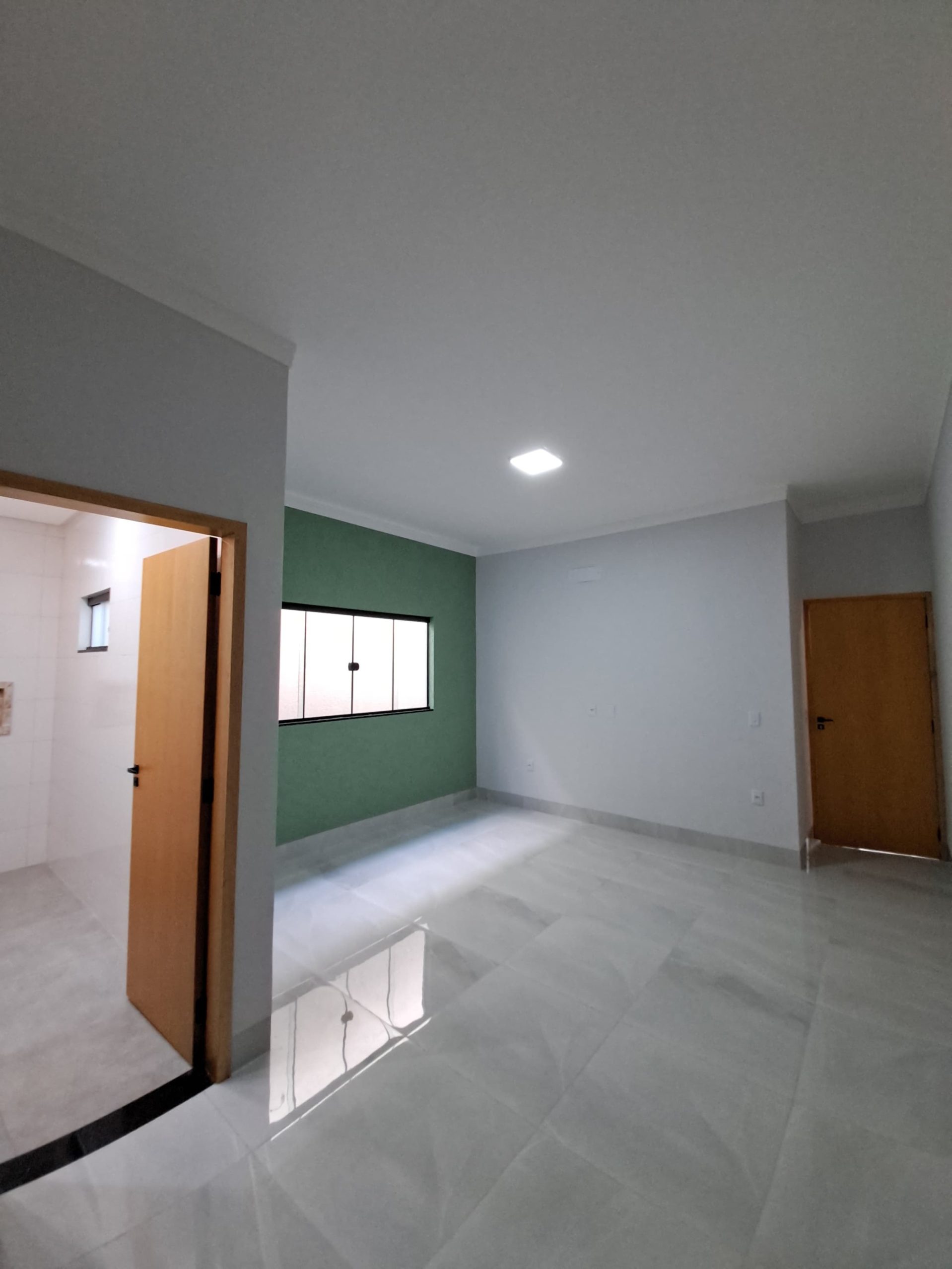 Ângulo 1 da Suíte 1 da Quarto da Casa no Residencial Alice Barbosa