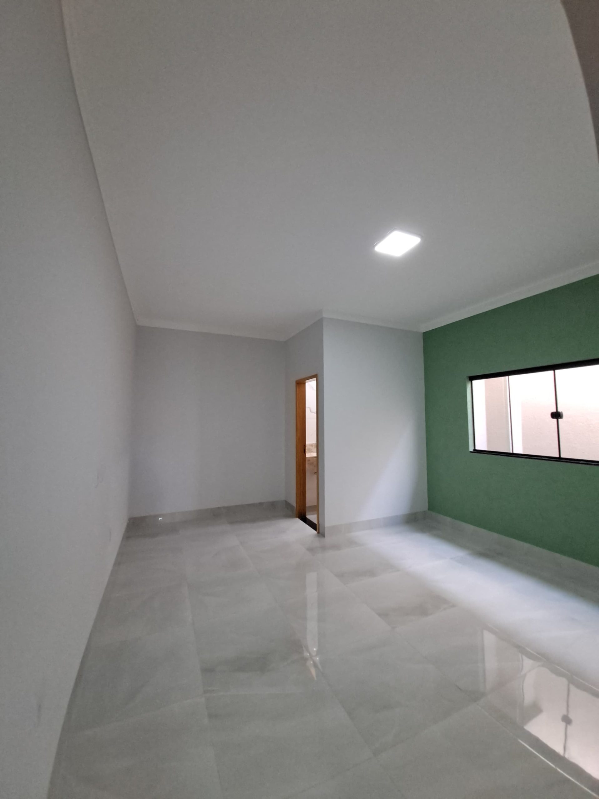 Ângulo 2 da Suíte 1 da Quarto da Casa no Residencial Alice Barbosa