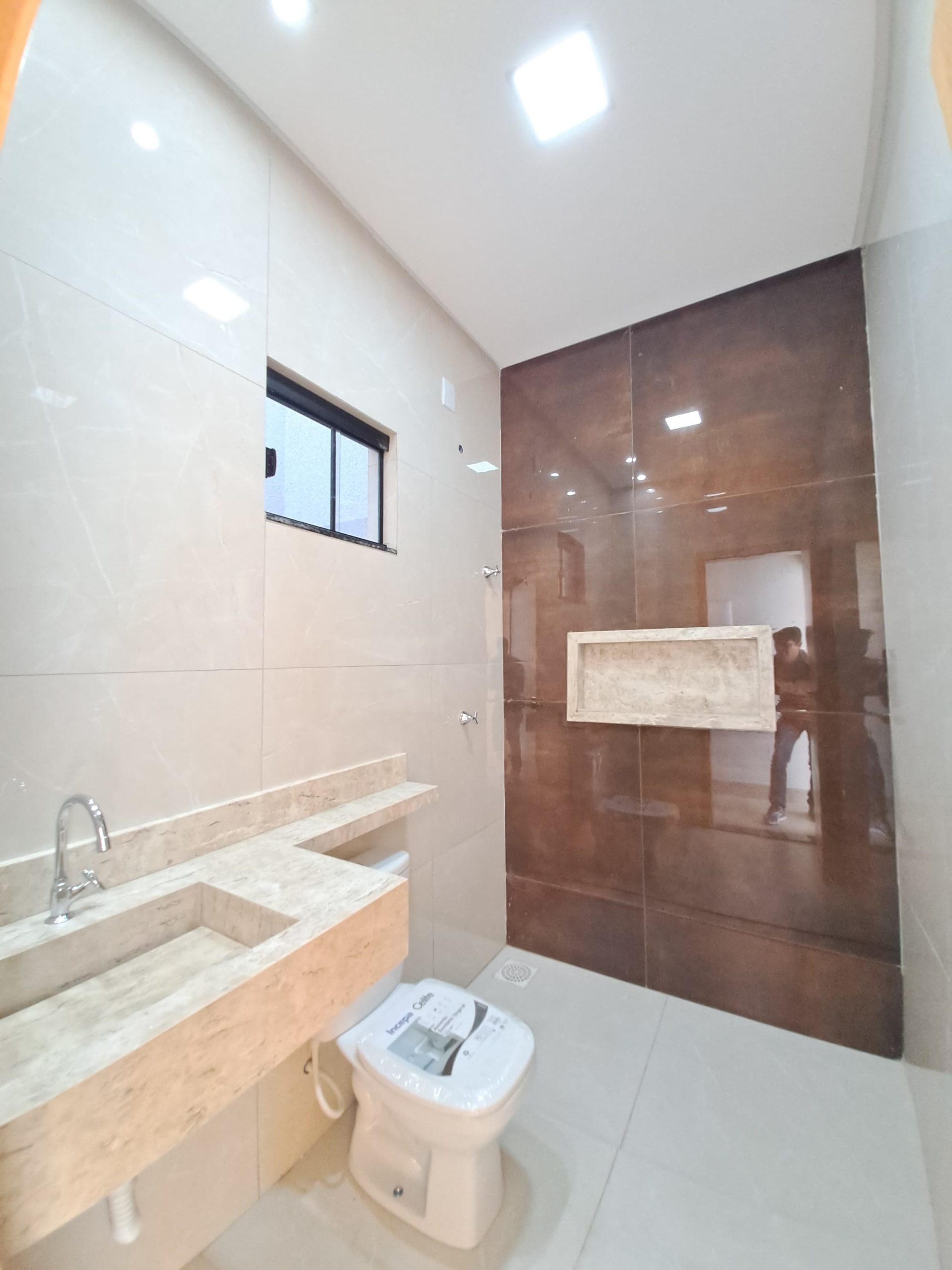 Banheiro 1 da Casa no Fonte Nova