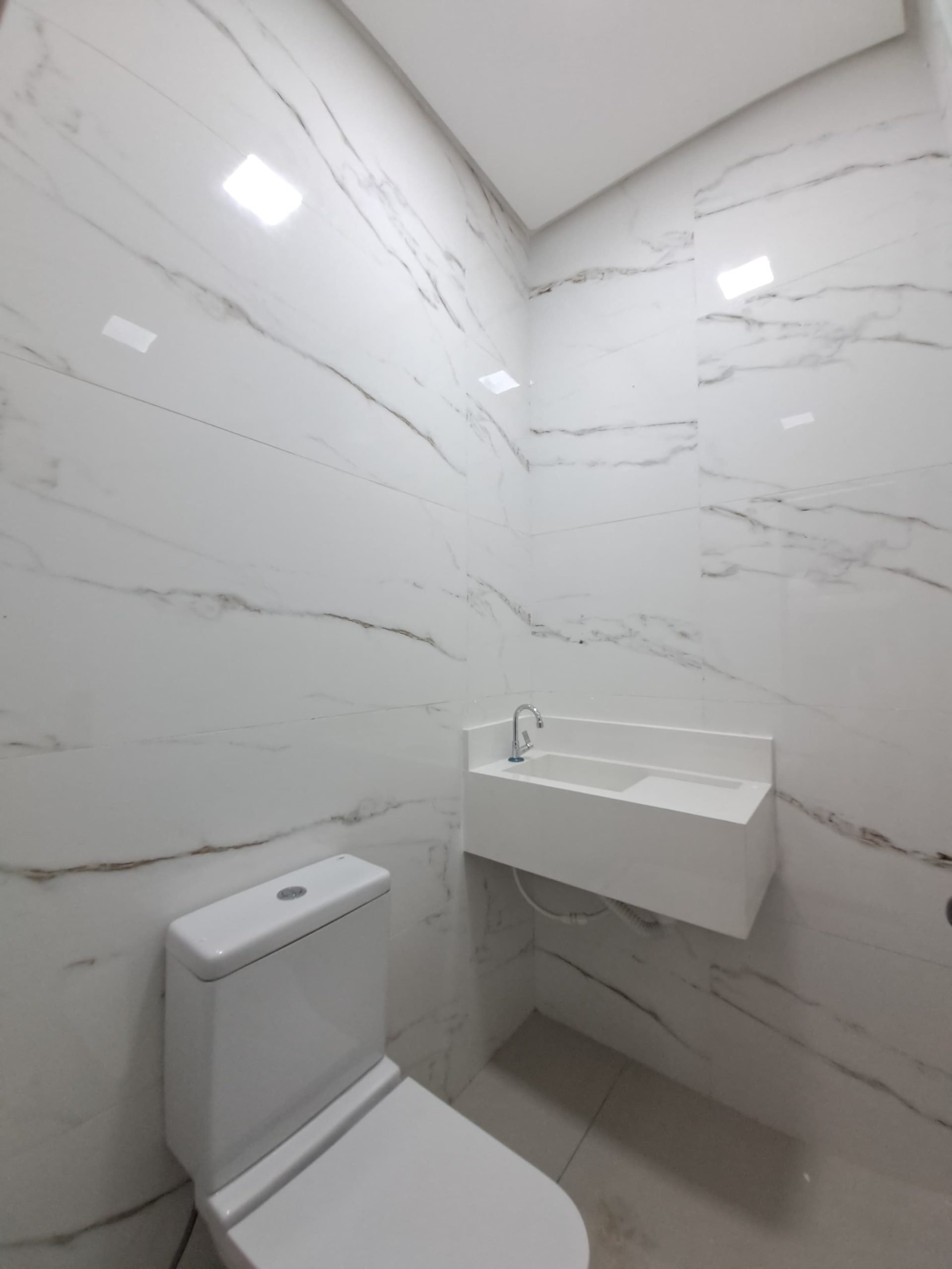 Lavabo da Casa no Residencial Barravento
