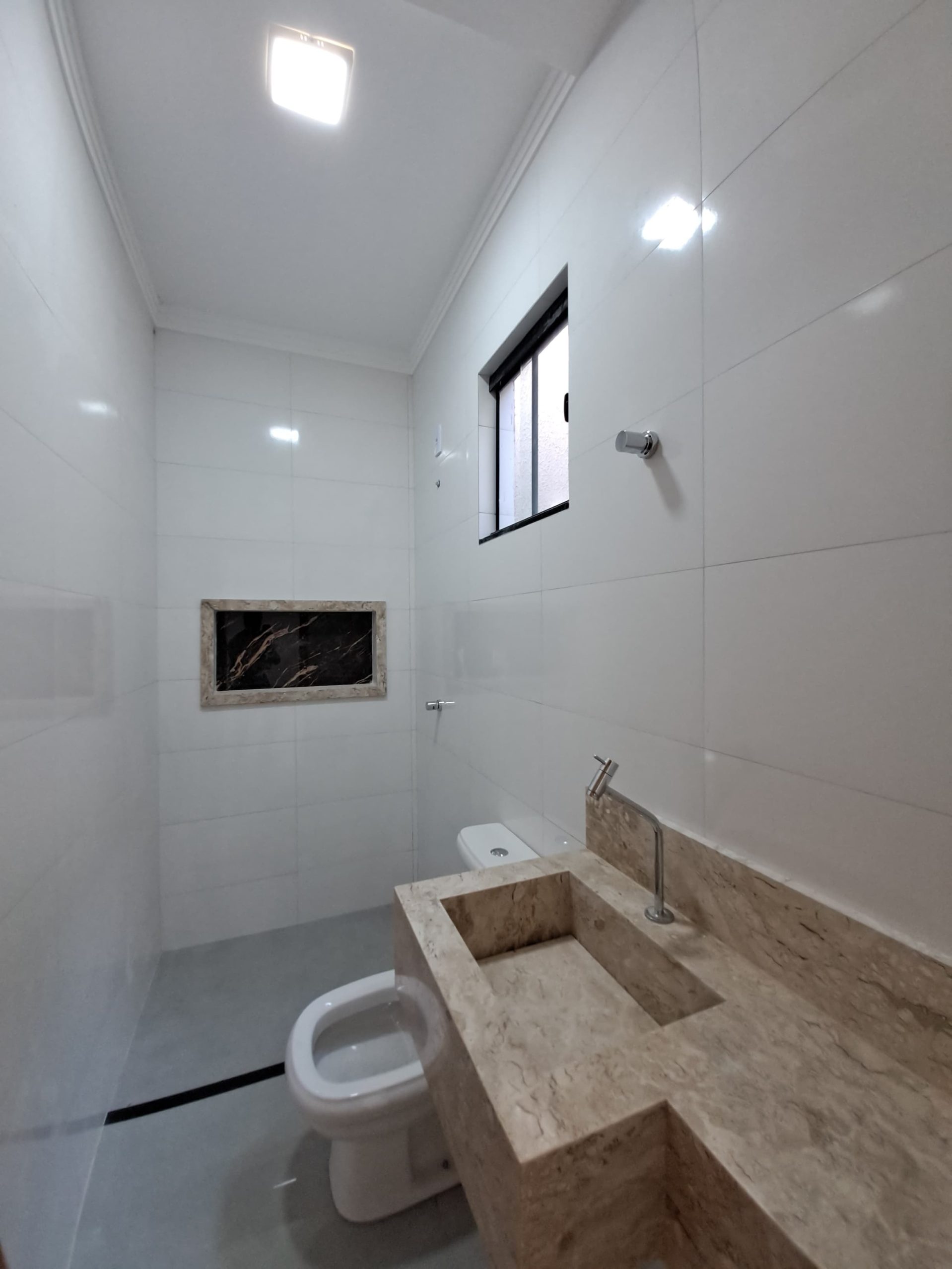 Banheiro 1 Casa no Jardim Balneário Meia Ponte