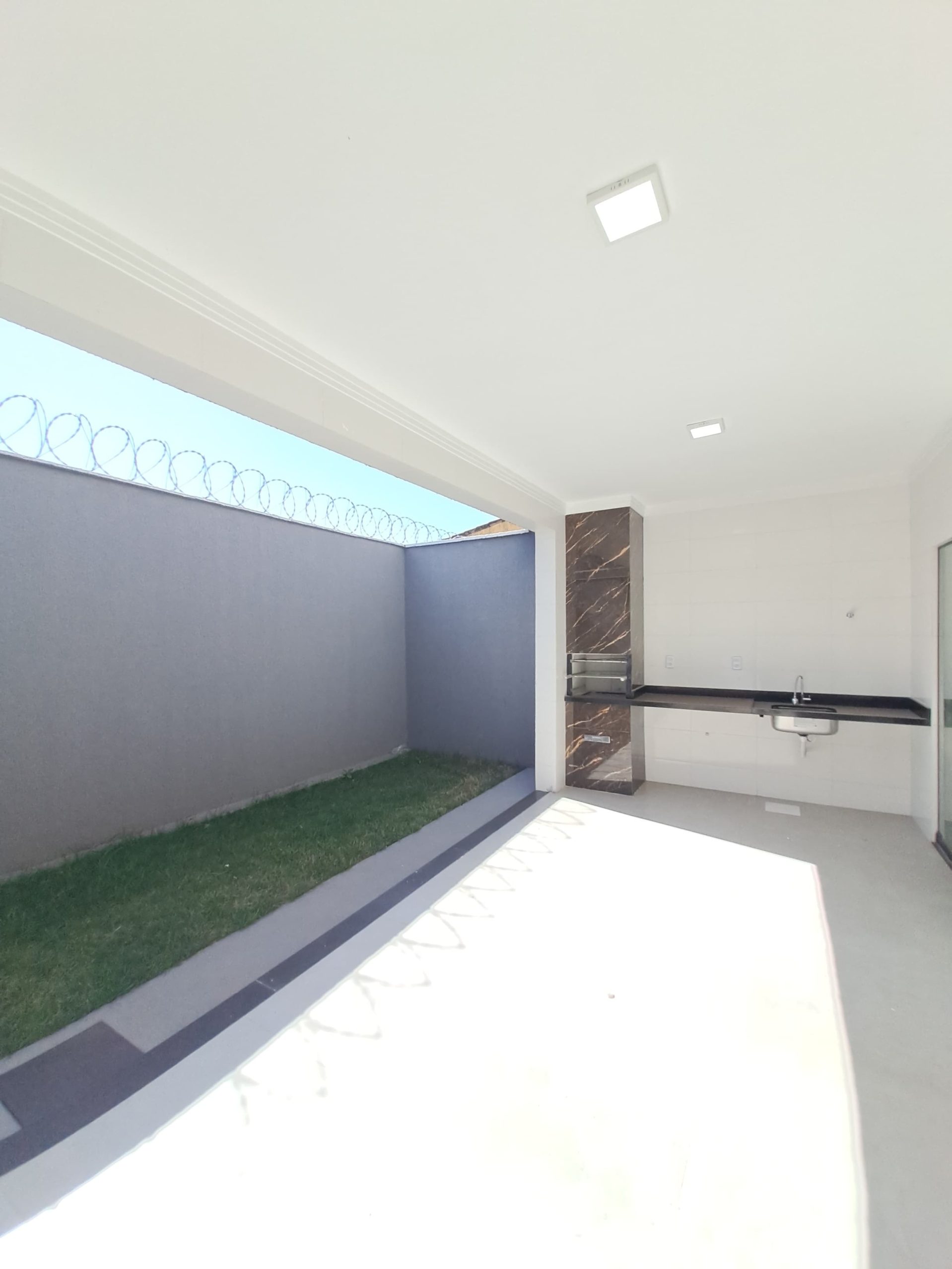Ângulo 1 Área Gourmet Casa no Jardim Balneário Meia Ponte
