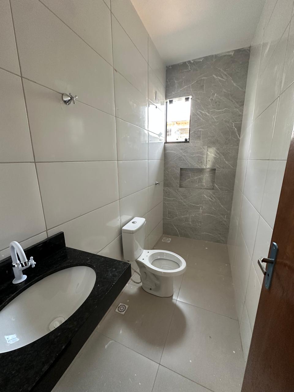 BAnheiro suíte na Casa no Parque Eldorado Oeste