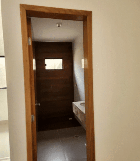 Banheiro da suíte da Casa no Bairro Independência