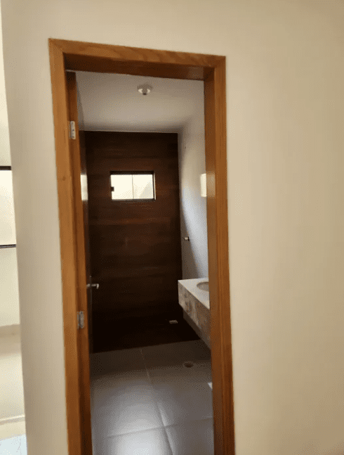 Banheiro da suíte da Casa no Bairro Independência