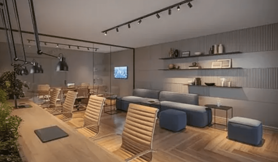 Coworking do Condomínio do Apartamento no Pitangueira
