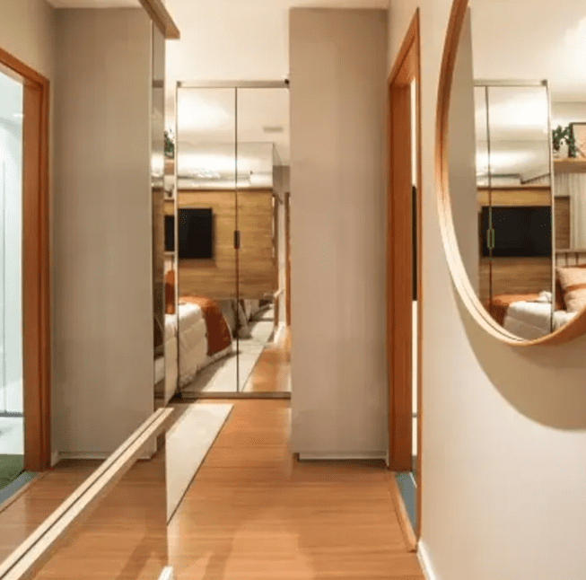 Corredor no Apartamento no América Cancún