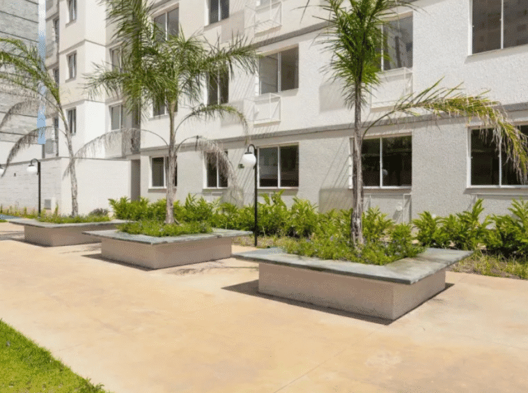 Área de socialização no condomínio no Apartamento no América Cancún