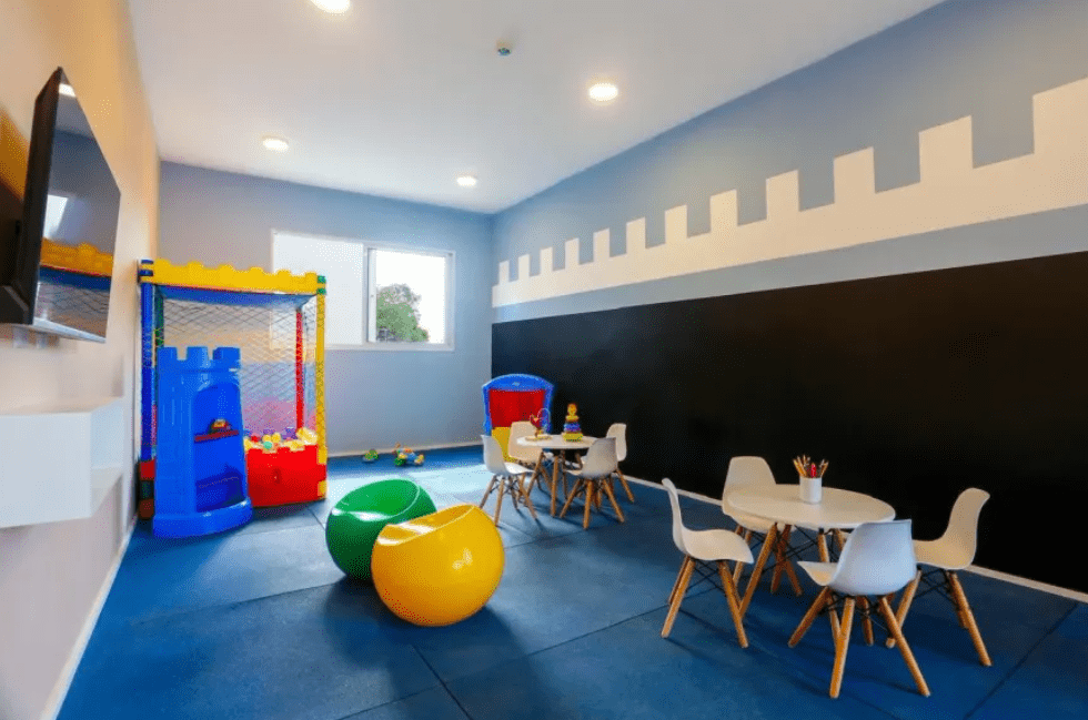 Brinquedoteca/cinekids no condomínio no Apartamento no América Cancún