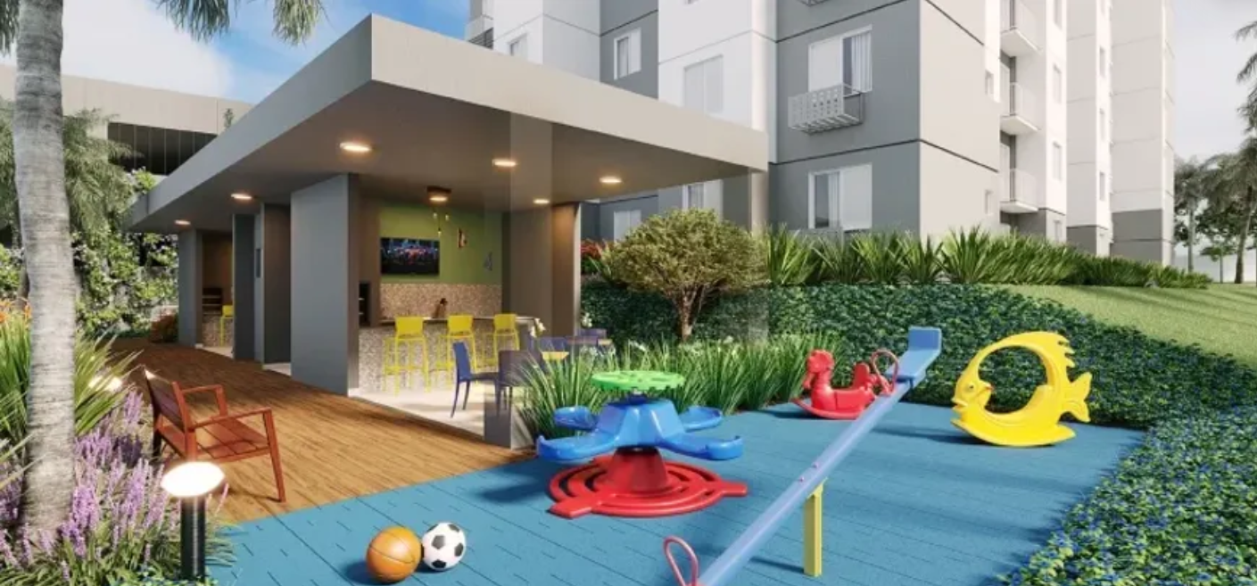 Àrea Gourmet do condomínio do Apartamento 3 Quartos no Parque Amazônia