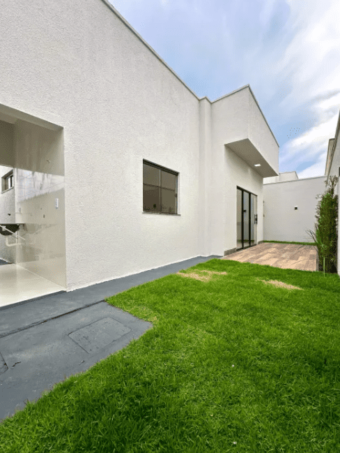 Área Verde na Casa no Residencial Monte Cristo