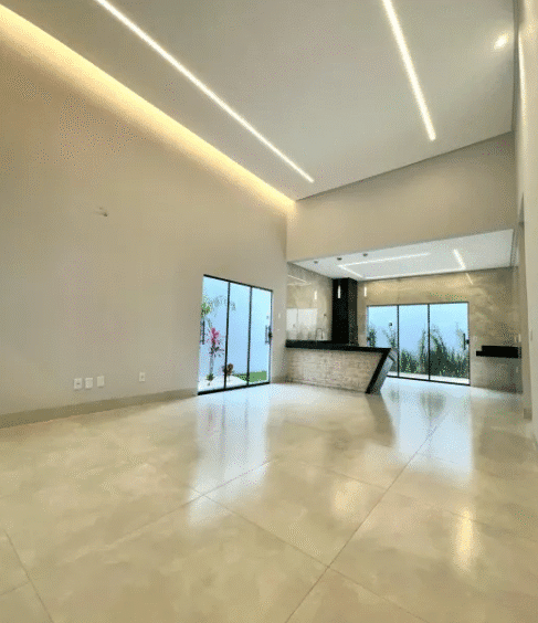 Sala na Casa no Residencial Monte Cristo