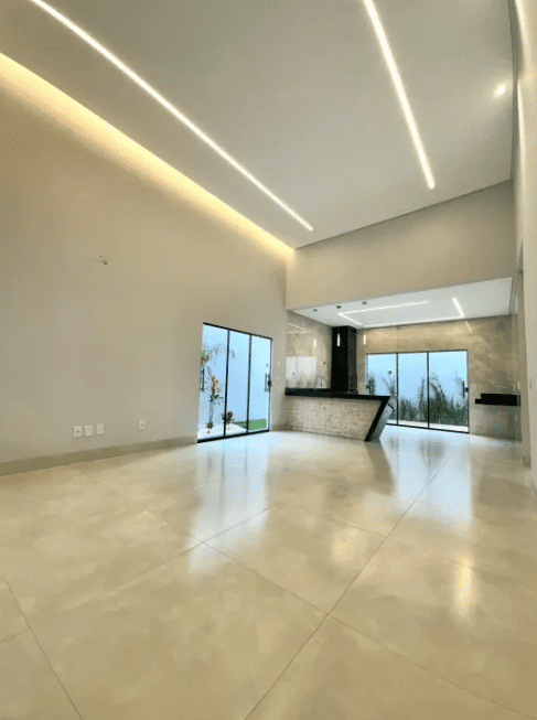 Sala na Casa no Residencial Monte Cristo