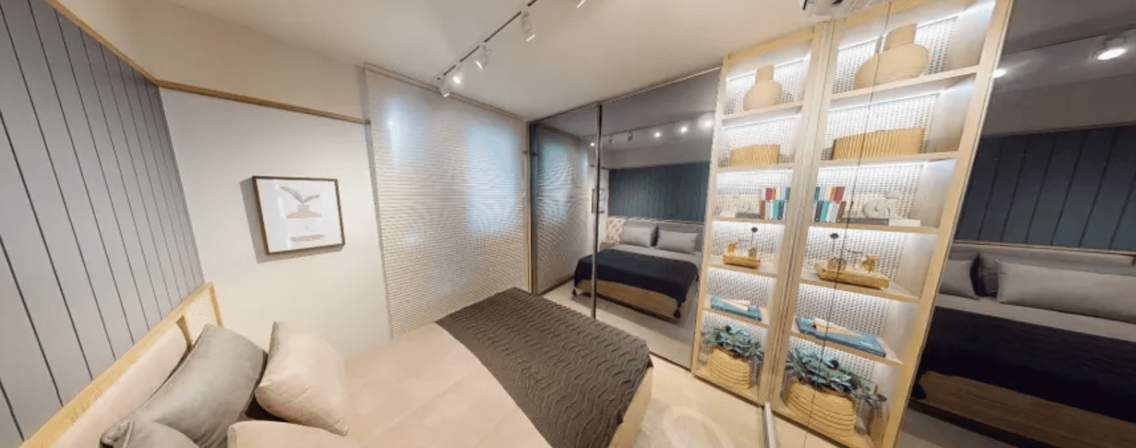 Quarto suíte no Apartamento no Now alameda das Águas