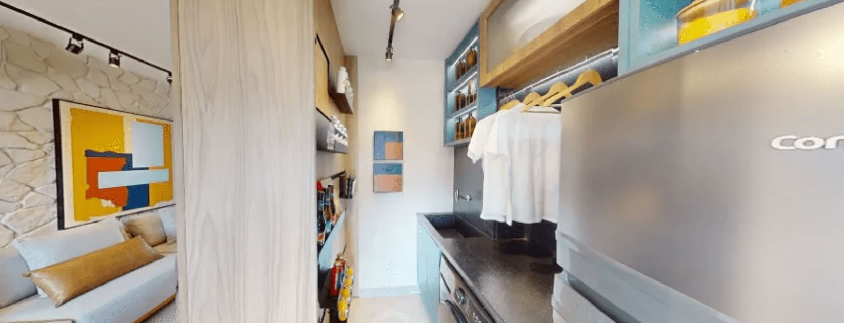 Cozinha 2 no Apartamento no Now alameda das Águas