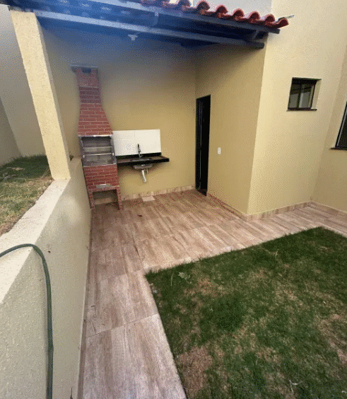 Área Gourmet com churrasqueira na Casa no Jardim Ipanema 1
