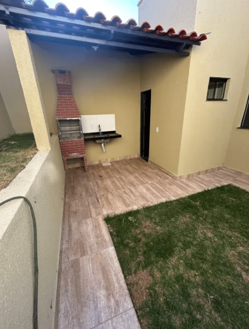Área Gourmet com churrasqueira na Casa no Jardim Ipanema 1