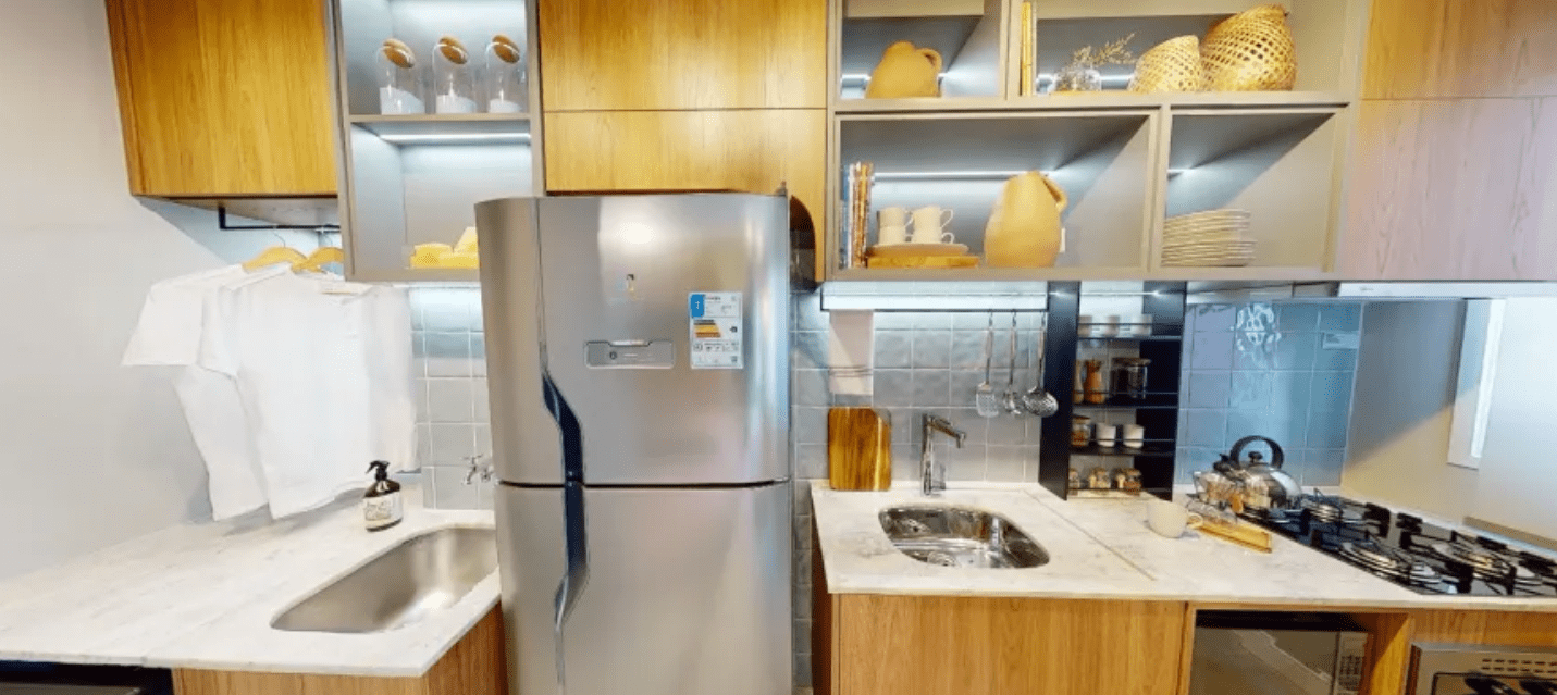Cozinha no Apartamento no Now Milão