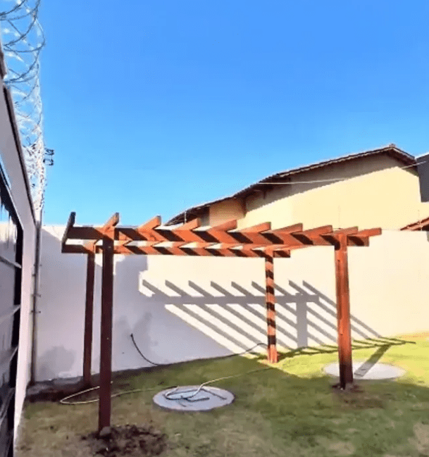 Caramanchão na Casa no Residencial Triunfo