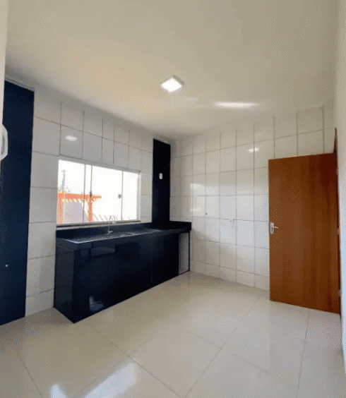 Cozinha na Casa no Residencial Triunfo