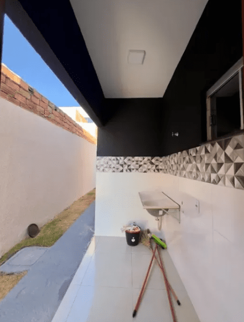 Área de Serviço na Casa no Residencial Triunfo
